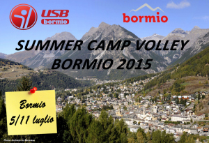Summer Camp Bormio 2015
